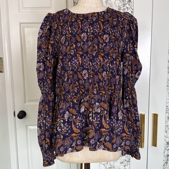 Universal Thread | Tops | Universal Threads Smocked High Neck Boho Top ...